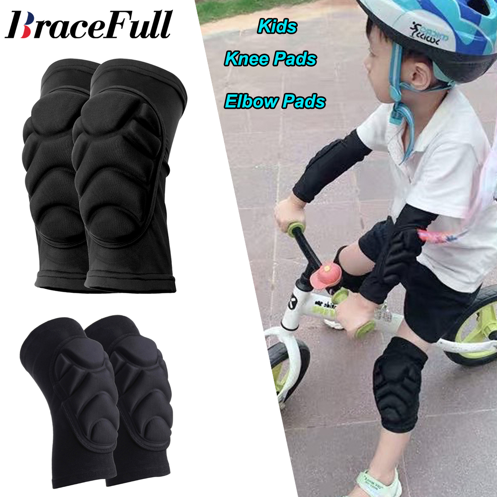 Cycling Gear Kids - 1 paar kinderkniebeschermers en elleboogbeschermers set