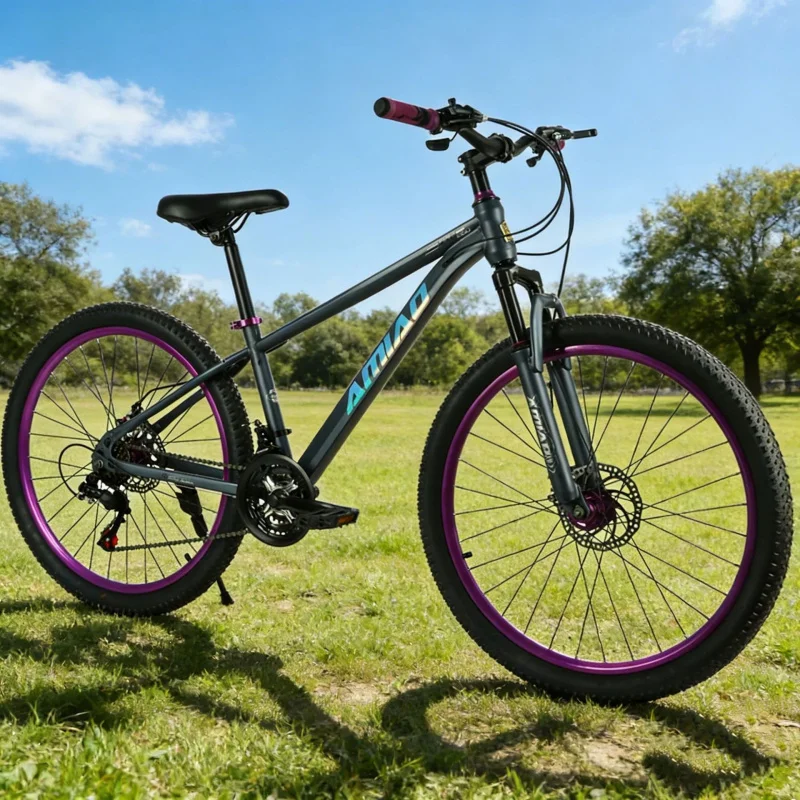 Cycling Low Gear - Multi-speed mountainbike met lichte vering voor