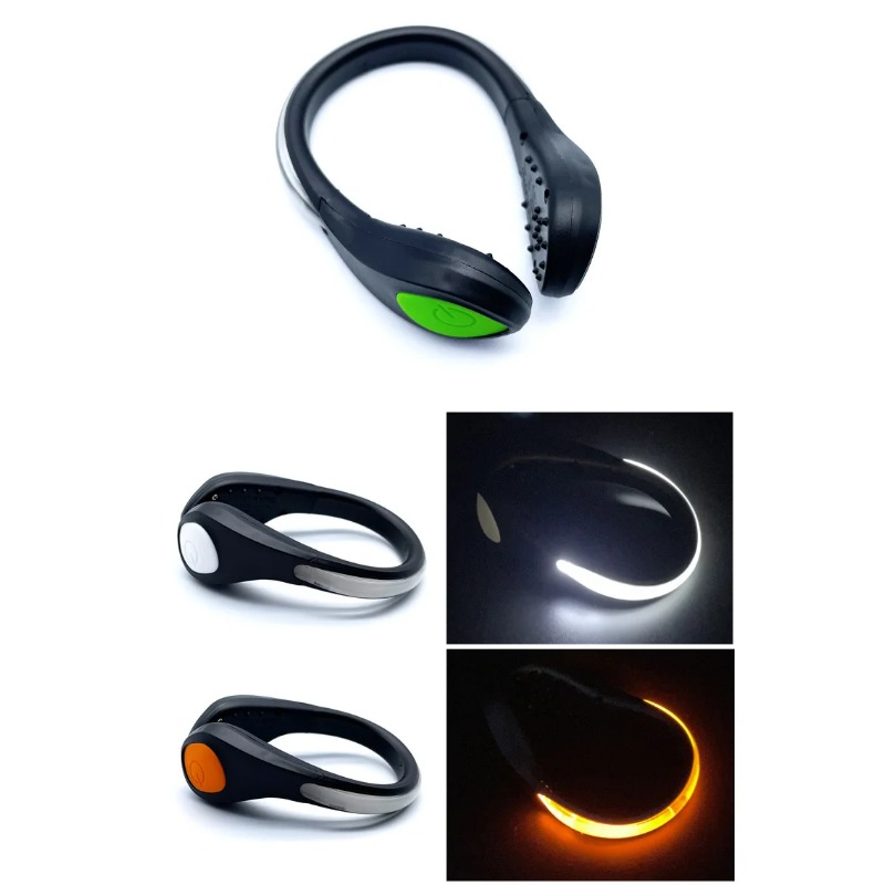 Cycling Gear And Equipment - Nieuwe Lichtgevende Schoenclip LED Veiligheidswaarschuwingslamp voor