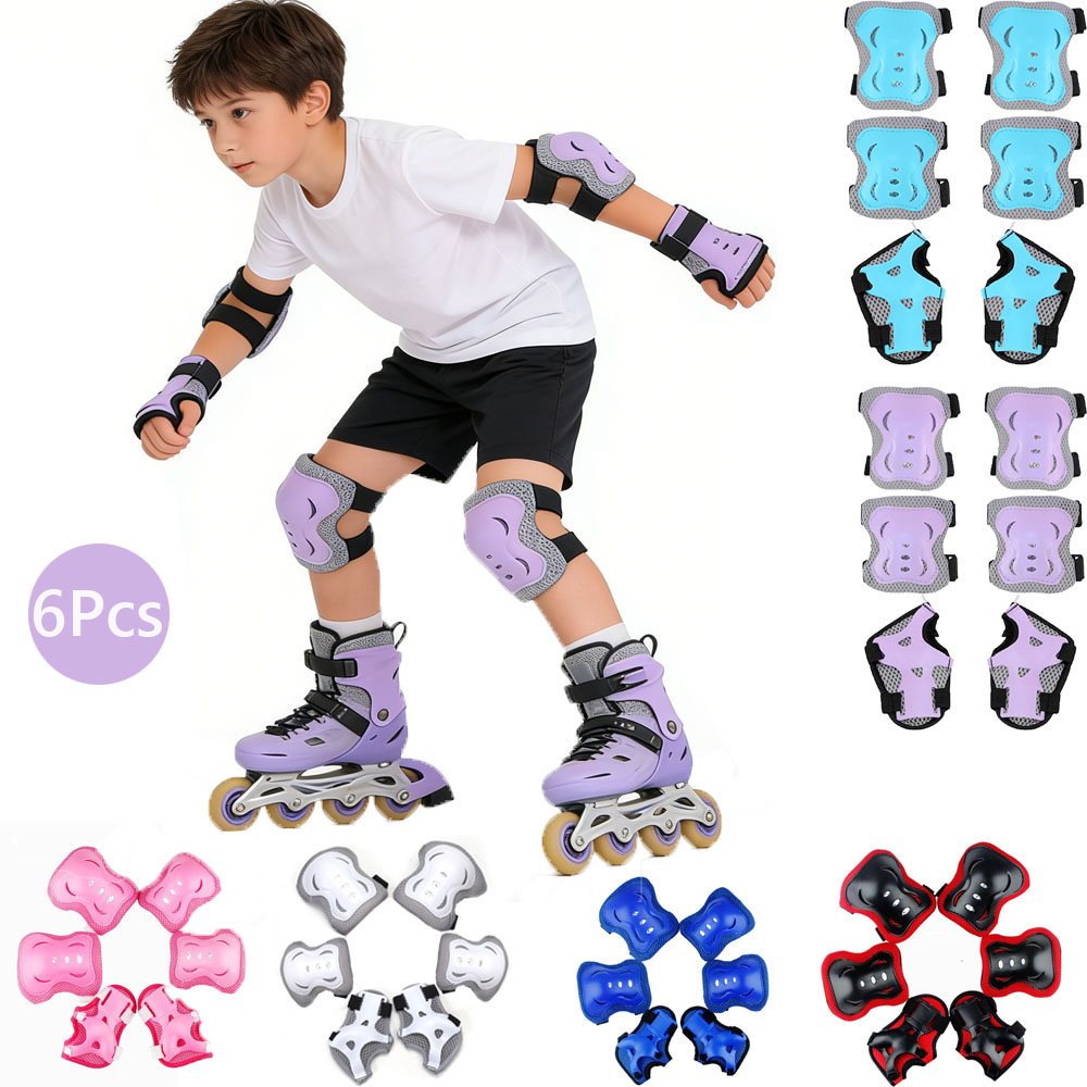 Cycling Gear Kids - Kniebeschermers voor kinderen Elleboogbeschermers Leeftijd 3-7