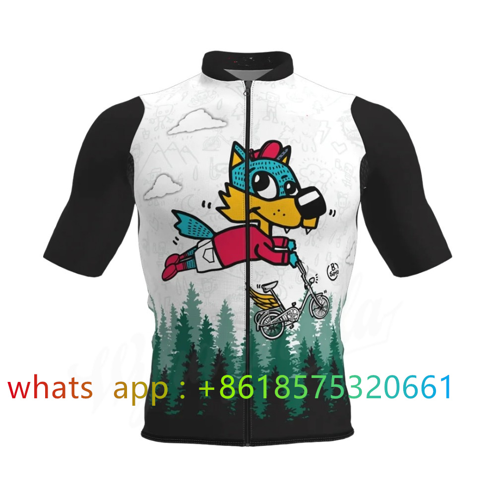 Cycling Gear Kids - Nieuwe Kid Cycling Jersey Zomer Kinderen