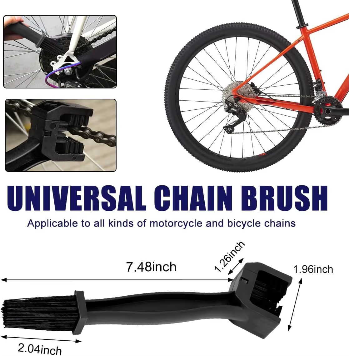 Draagbare kunststof kettingrei - Bike Chain Cleaner recensie en prijs