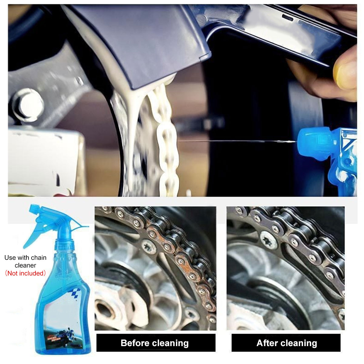 Motorcycle Bike Chain Cleaner  - Bike Chain Cleaner recensie en prijs