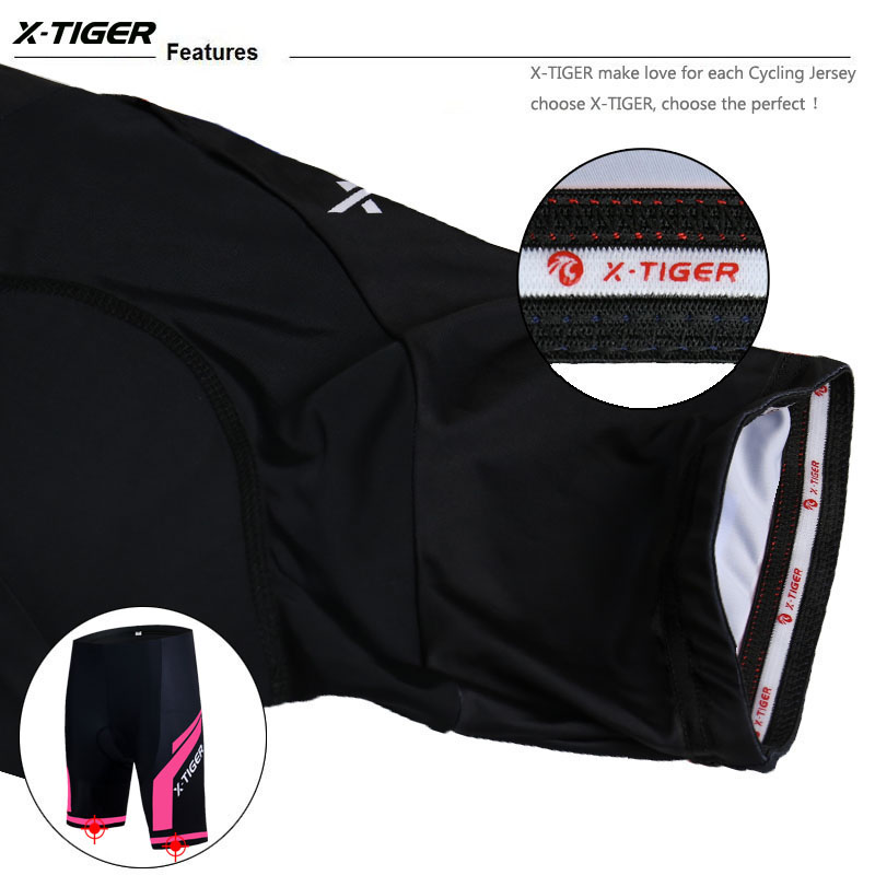 X-TIGER dames fietsbroek 3D ge - Cycling Gear Kids recensie en prijs