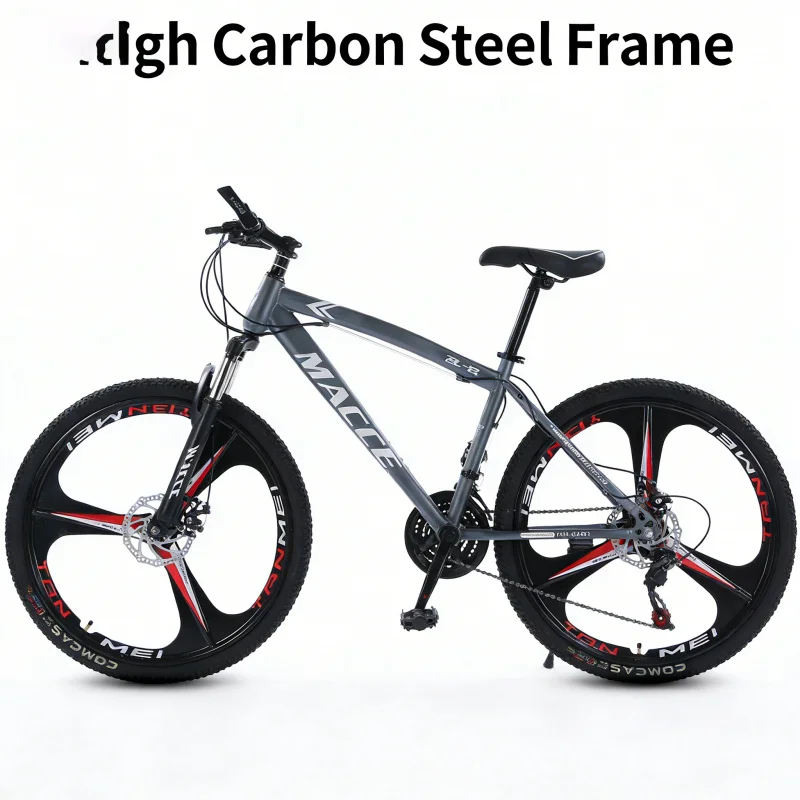 Grijze 3-blads high-end mounta - Cycling Low Gear recensie en prijs
